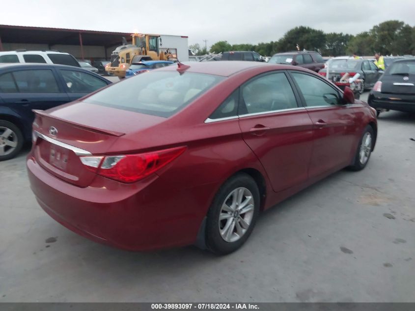 2013 Hyundai Sonata Gls VIN: 5NPEB4AC9DH666539 Lot: 39893097