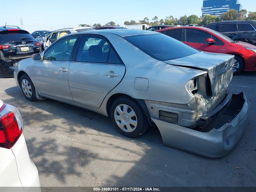 2004 Toyota Camry Le VIN: 4T1BE30K24U281449 Lot: 39893101