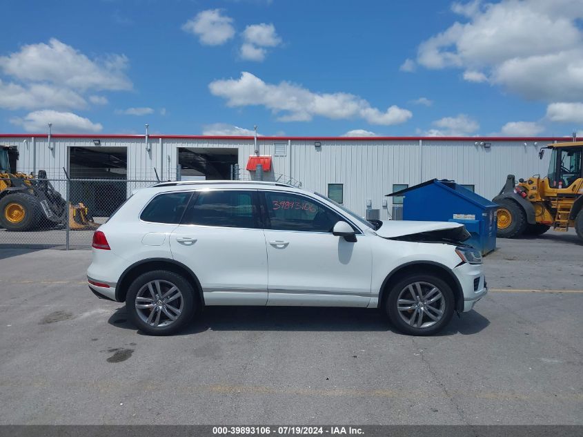 2016 Volkswagen Touareg Sport/Lux/Executive VIN: WVGEF9BP4GD007731 Lot: 39893106