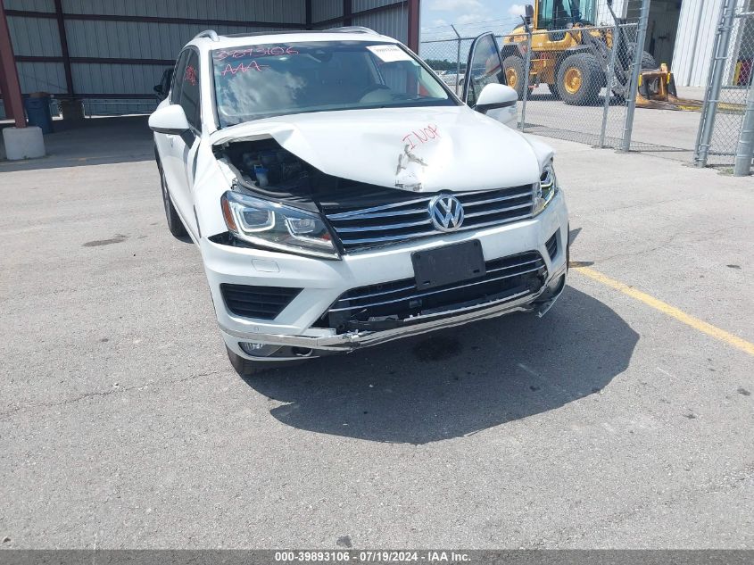 2016 Volkswagen Touareg Sport/Lux/Executive VIN: WVGEF9BP4GD007731 Lot: 39893106