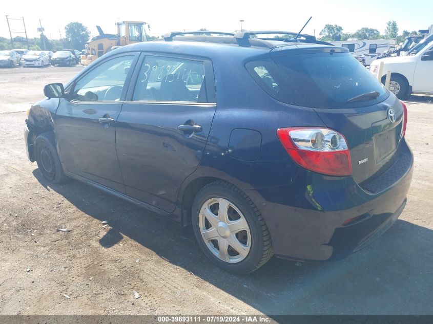 2009 Toyota Matrix VIN: 2T1KU40E09C005833 Lot: 39893111