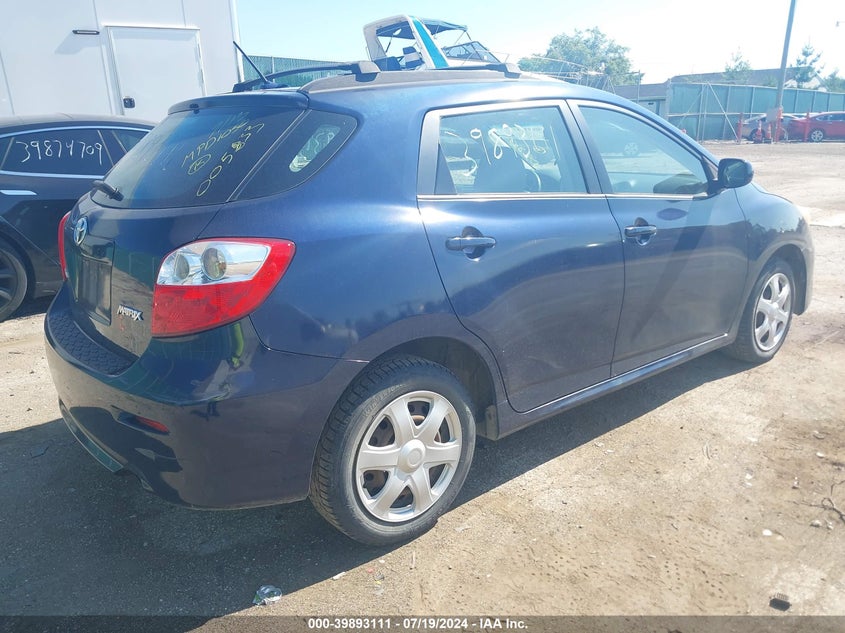 2009 Toyota Matrix VIN: 2T1KU40E09C005833 Lot: 39893111