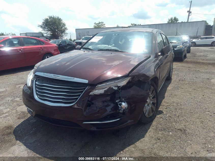 2012 Chrysler 200 Lx VIN: 1C3CCBAB3CN319050 Lot: 39893116