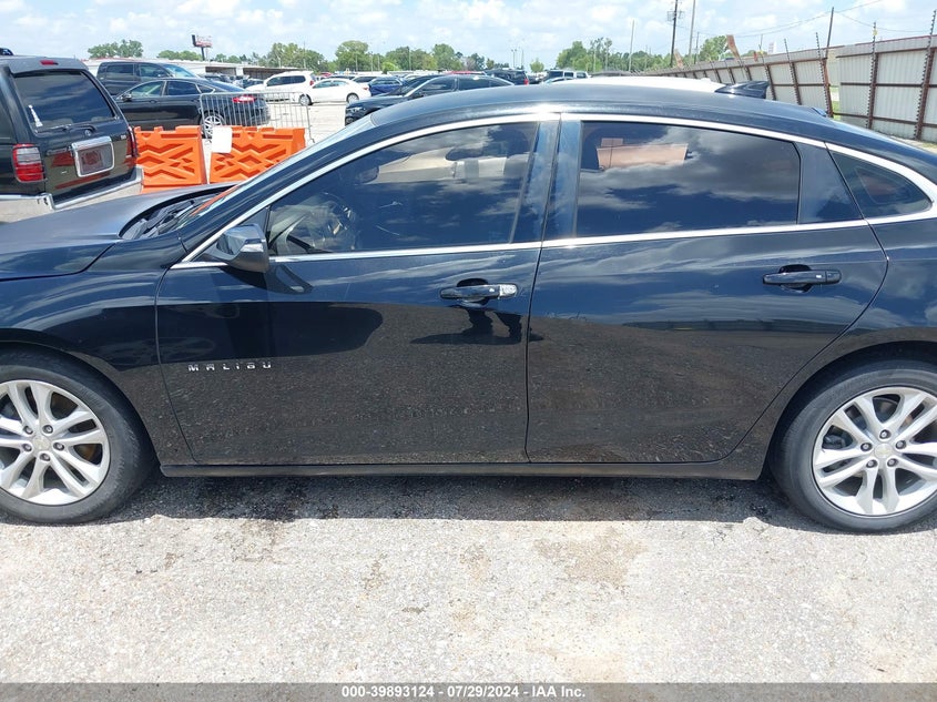 2018 Chevrolet Malibu Lt VIN: 1G1ZD5ST3JF142804 Lot: 39893124