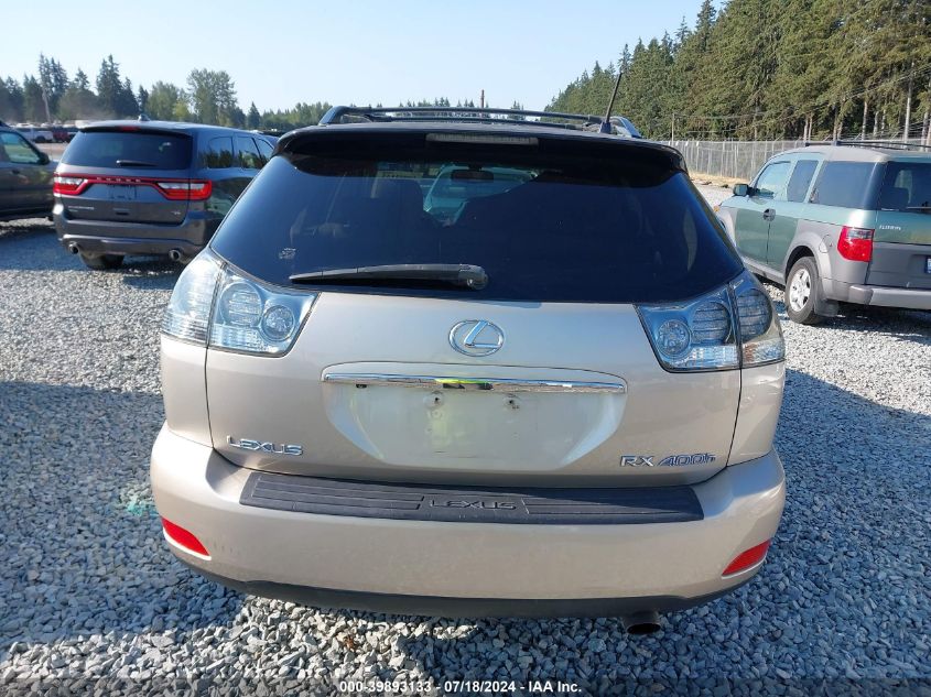 2007 Lexus Rx 400H VIN: JTJHW31U472031168 Lot: 39893133