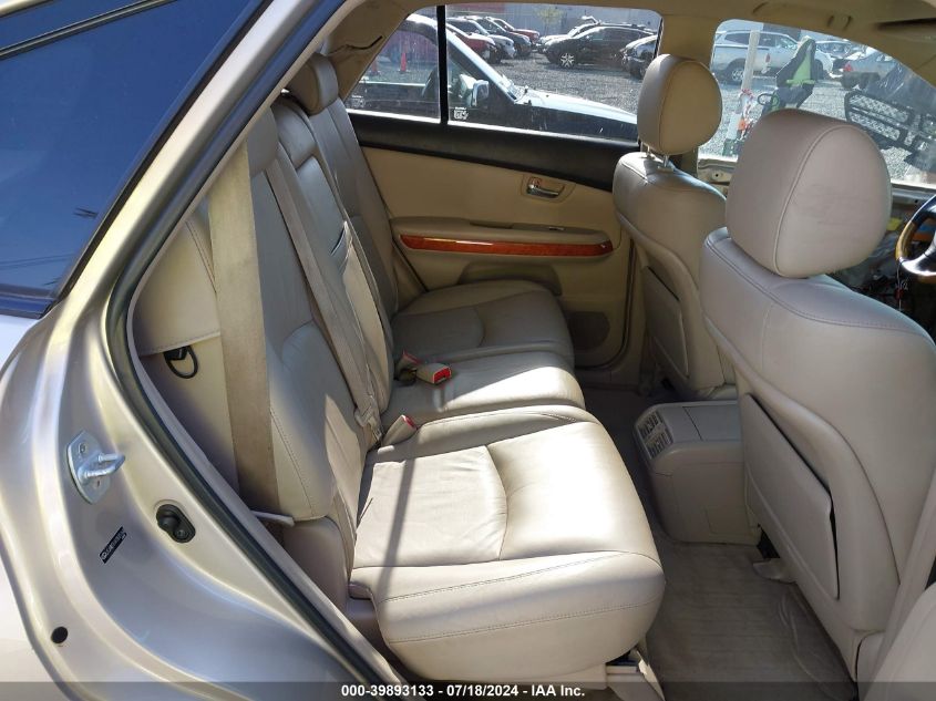 2007 Lexus Rx 400H VIN: JTJHW31U472031168 Lot: 39893133