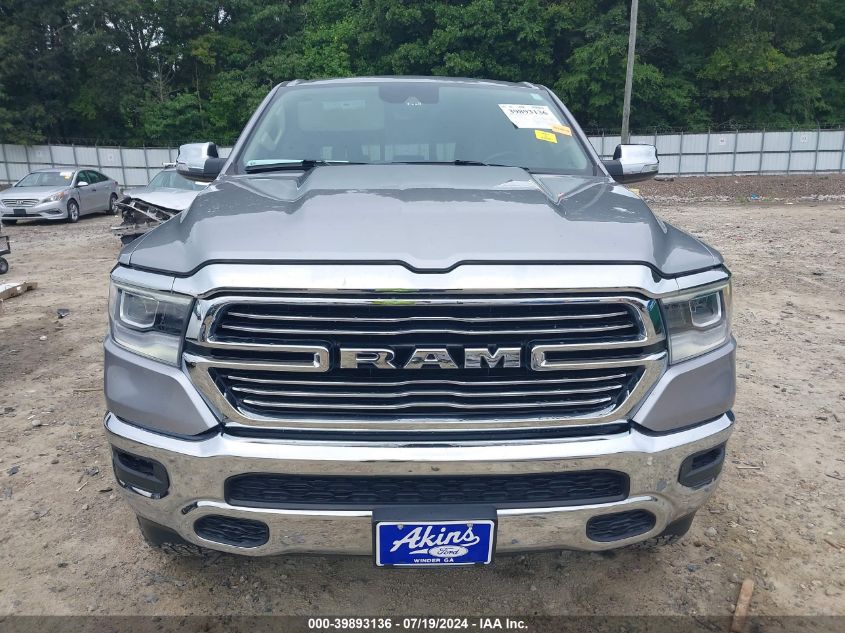 2021 Ram 1500 Laramie 4X2 5'7 Box VIN: 1C6RREJT1MN542422 Lot: 39893136