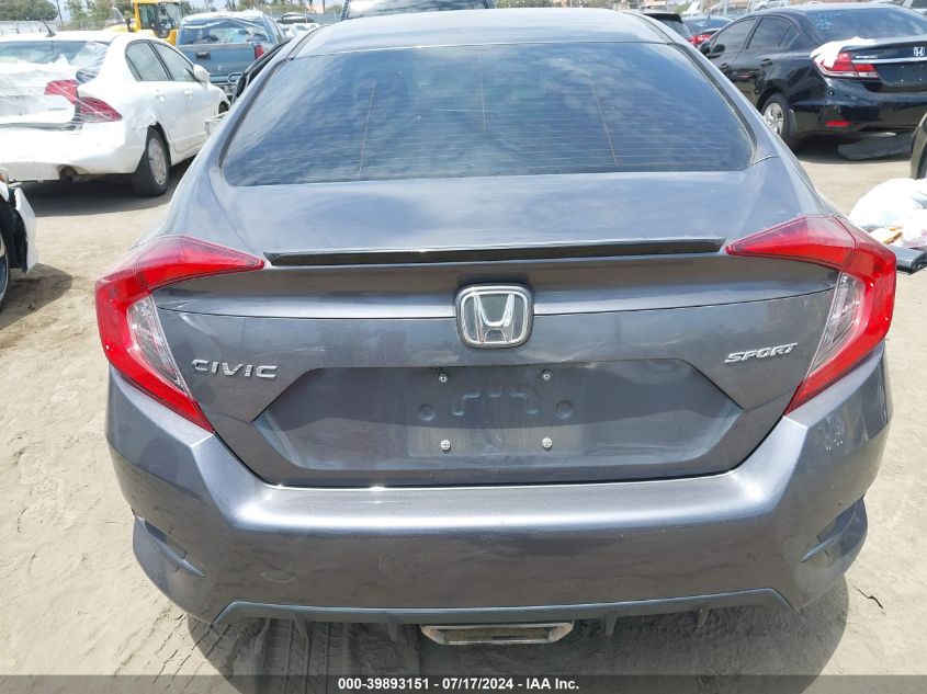 2021 Honda Civic Sport VIN: 2HGFC2F82MH550586 Lot: 39893151