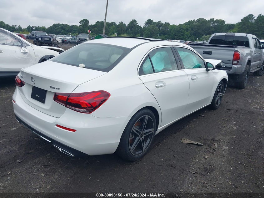 2021 Mercedes-Benz A 220 4Matic VIN: W1K3G4FB0MJ286964 Lot: 39893156