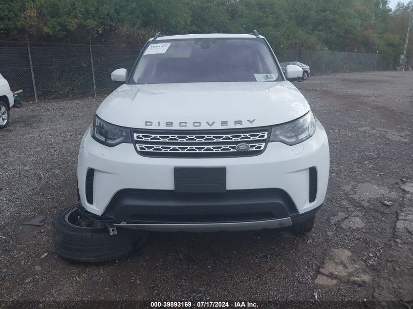 2018 Land Rover Discovery Hse VIN: SALRR2RK5JA047574 Lot: 39893169