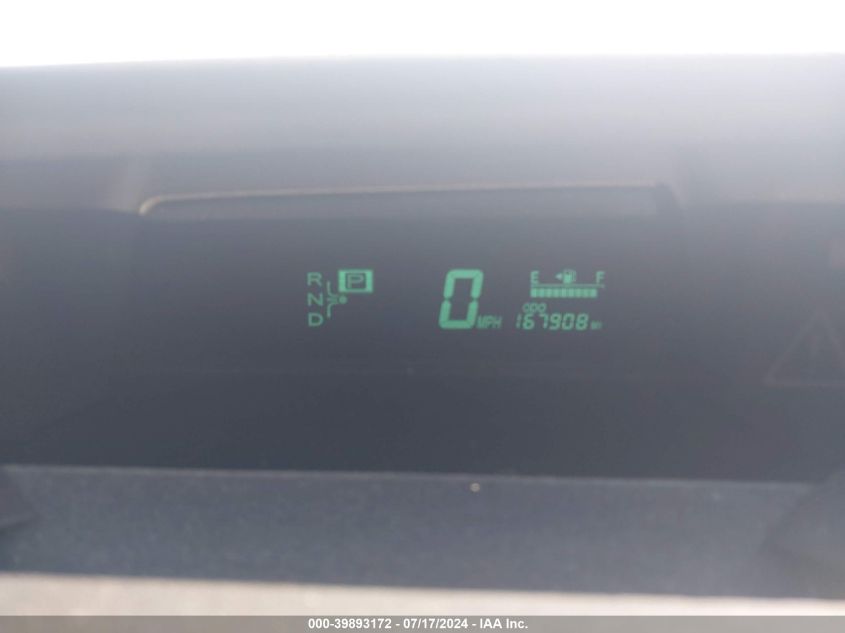 2009 Toyota Prius VIN: JTDKB20U797852822 Lot: 39893172