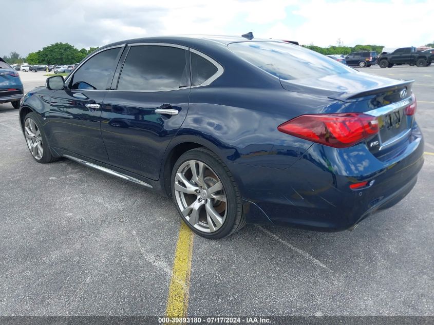 2019 Infiniti Q70L 3.7 Luxe VIN: JN1BY1PROKM725320 Lot: 39893180