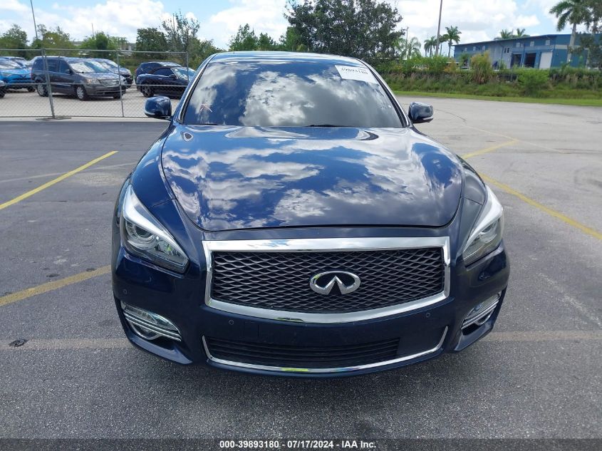 2019 Infiniti Q70L 3.7 Luxe VIN: JN1BY1PROKM725320 Lot: 39893180