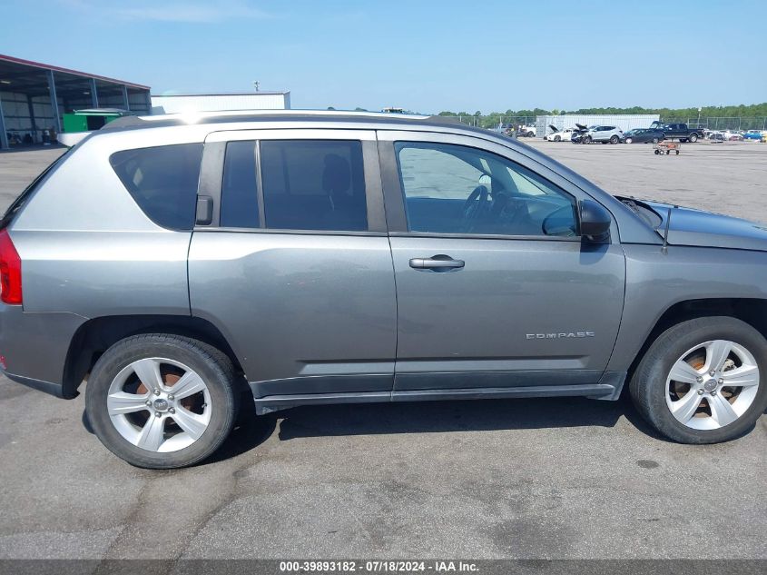 2013 Jeep Compass Sport VIN: 1C4NJCBB9DD168821 Lot: 39893182