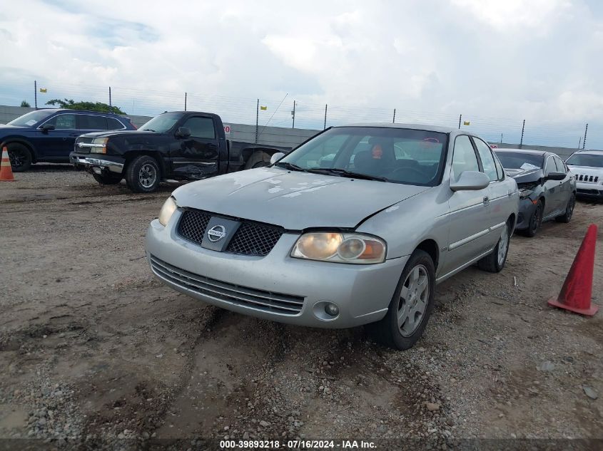 3N1CB51D86L468837 2006 Nissan Sentra 1.8S