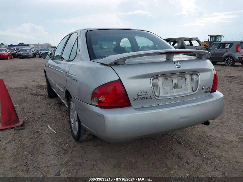 3N1CB51D86L468837 2006 Nissan Sentra 1.8S