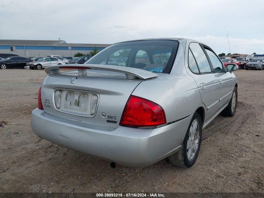 3N1CB51D86L468837 2006 Nissan Sentra 1.8S