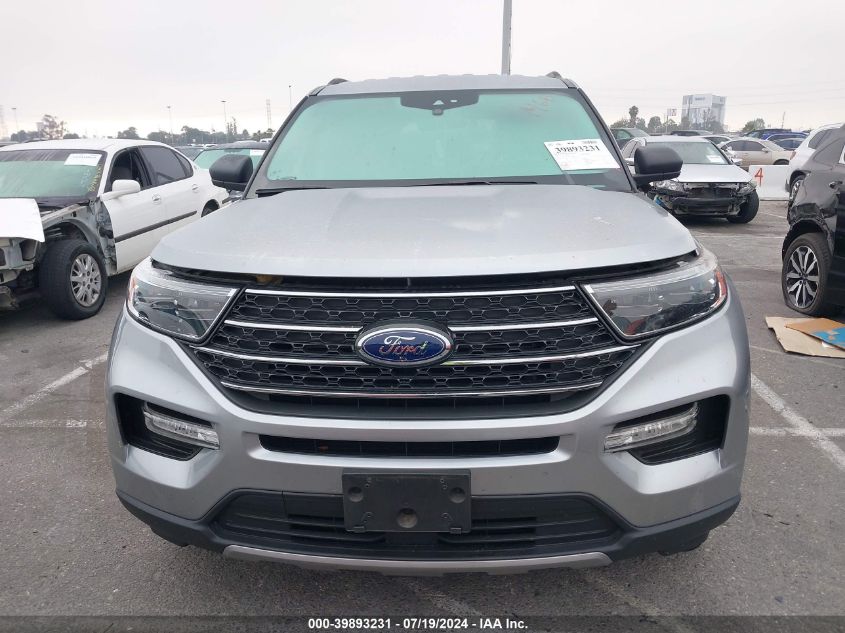 2022 Ford Explorer Xlt VIN: 1FMSK7DHXNGB41468 Lot: 39893231