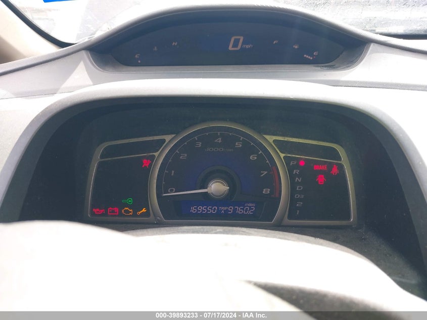 2009 Honda Civic Lx VIN: 1HGFA16579L023546 Lot: 39893233