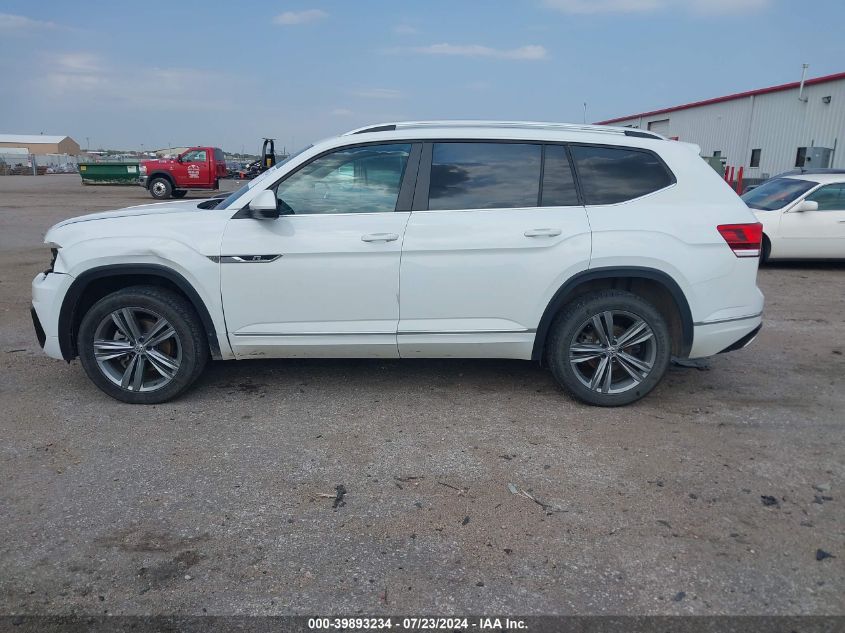 2019 Volkswagen Atlas 3.6L V6 Sel R-Line VIN: 1V2SR2CA4KC592369 Lot: 39893234