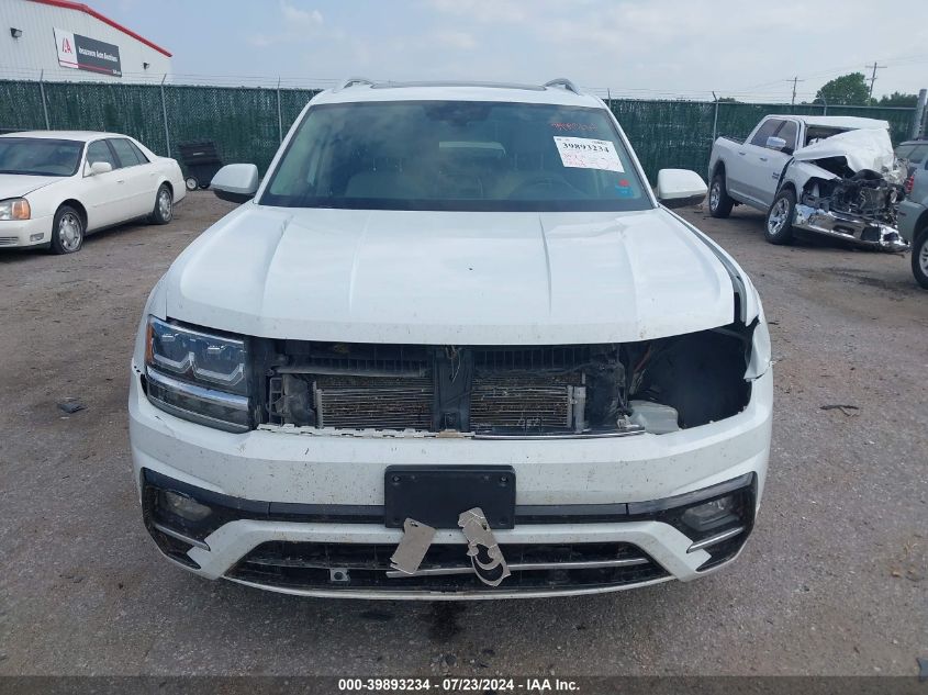 1V2SR2CA4KC592369 2019 Volkswagen Atlas 3.6L V6 Sel R-Line