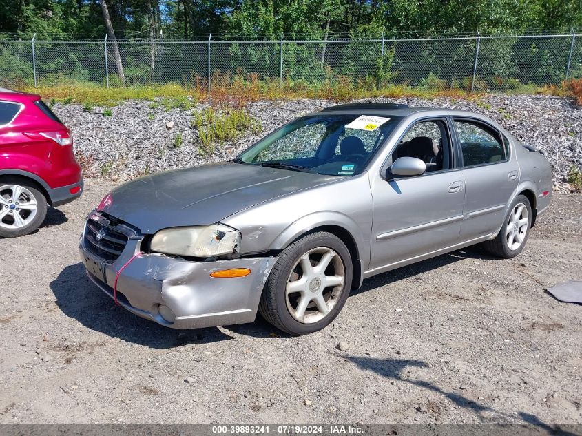 2001 Nissan Maxima Se VIN: JN1CA31D81T827678 Lot: 39893241