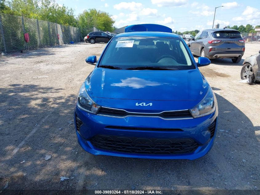 2022 Kia Rio Lx/S VIN: 3KPA24AD5NE454458 Lot: 39893264
