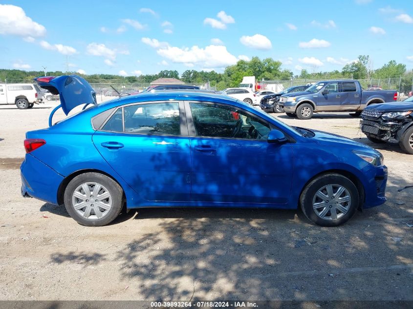 2022 Kia Rio Lx/S VIN: 3KPA24AD5NE454458 Lot: 39893264