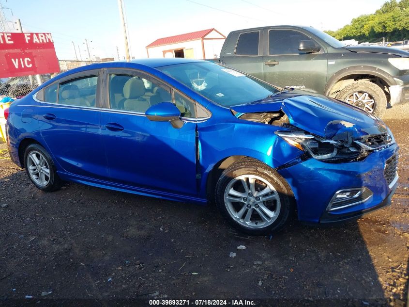 2018 Chevrolet Cruze Lt Auto VIN: 1G1BE5SM3J7158633 Lot: 39893271