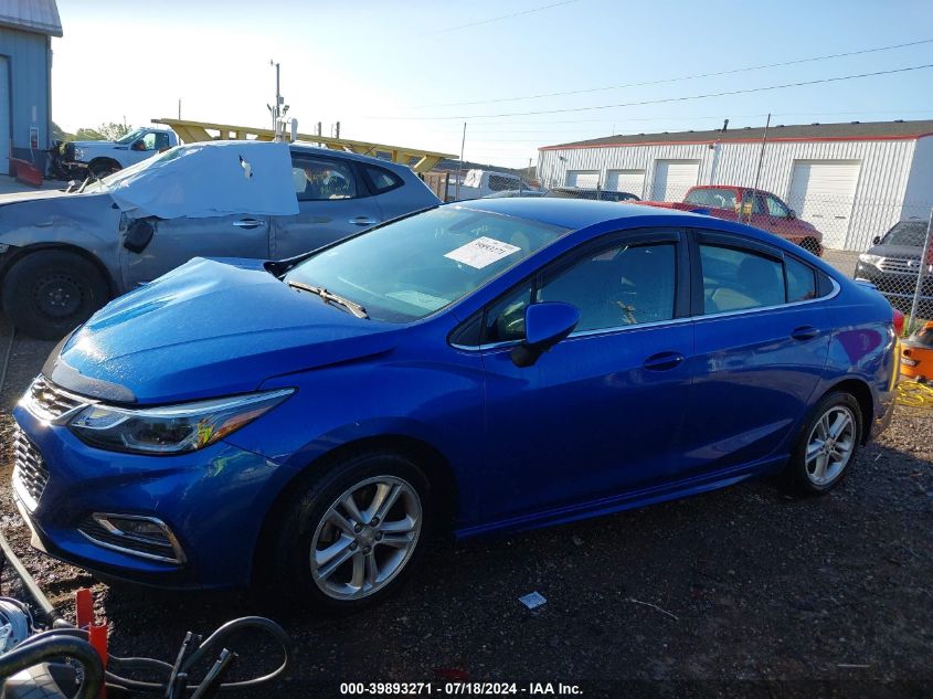 2018 Chevrolet Cruze Lt Auto VIN: 1G1BE5SM3J7158633 Lot: 39893271