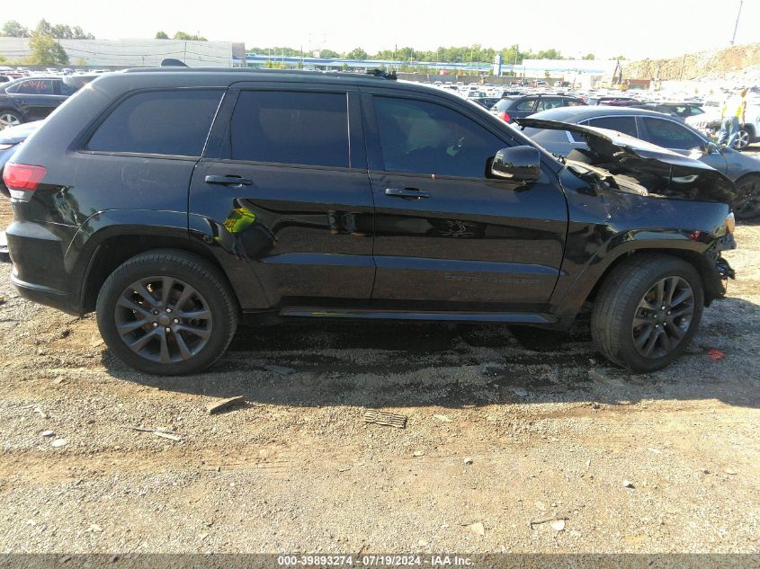 2018 Jeep Grand Cherokee High Altitude 4X4 VIN: 1C4RJFCG3JC326553 Lot: 39893274