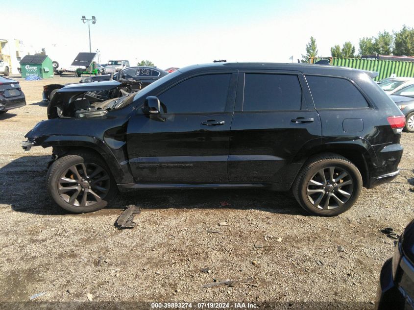 2018 Jeep Grand Cherokee High Altitude 4X4 VIN: 1C4RJFCG3JC326553 Lot: 39893274