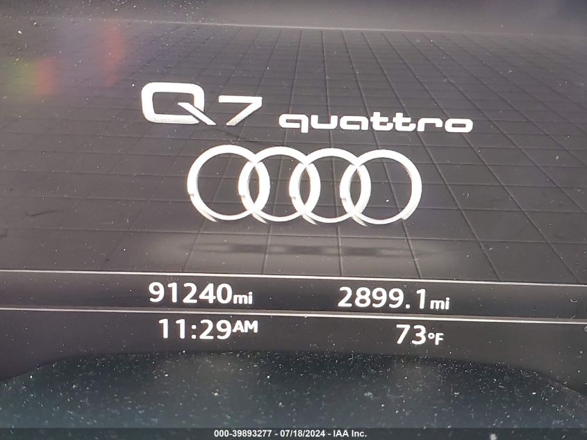 2018 Audi Q7 Prestige VIN: WA1VAAF70JD035011 Lot: 39893277