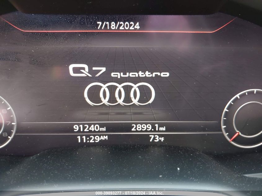 2018 Audi Q7 Prestige VIN: WA1VAAF70JD035011 Lot: 39893277