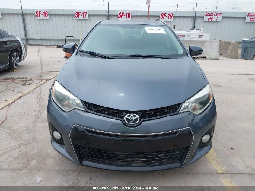 2016 Toyota Corolla S Plus VIN: 5YFBURHE2GP433000 Lot: 39893281