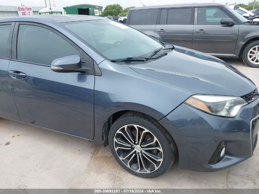 2016 Toyota Corolla S Plus VIN: 5YFBURHE2GP433000 Lot: 39893281