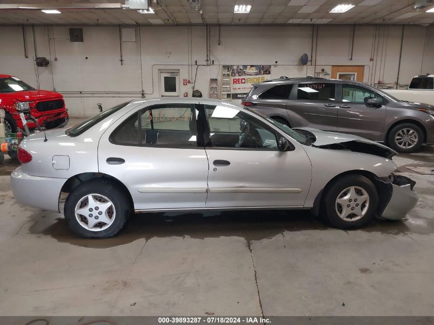 2004 Chevrolet Cavalier VIN: 1G1JC52F847342845 Lot: 39893287