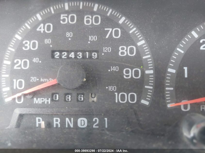 1998 Ford F-150 Lariat/Standard/Xl/Xlt VIN: 1FTZX18W2WNA46202 Lot: 39893298