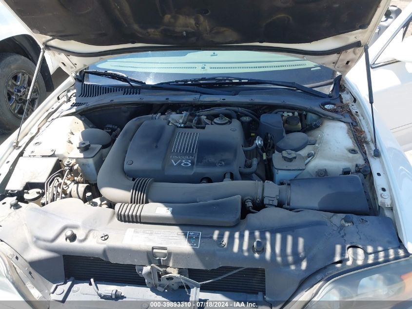 1LNHM87A61Y660627 2001 Lincoln Ls V8 Auto