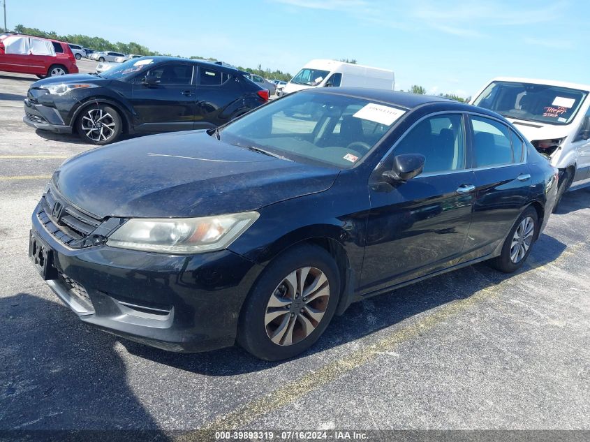 2013 Honda Accord Lx VIN: 1HGCR2F32DA105852 Lot: 39893319