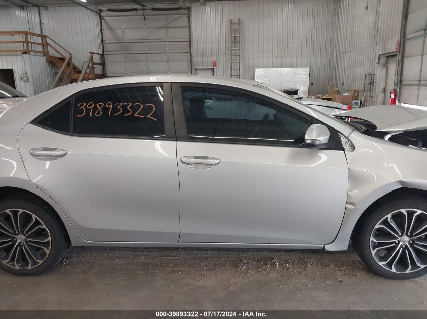 2014 TOYOTA COROLLA S PLUS - 5YFBURHE7EP151058