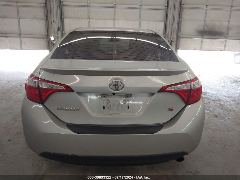 2014 Toyota Corolla S Plus VIN: 5YFBURHE7EP151058 Lot: 39893322