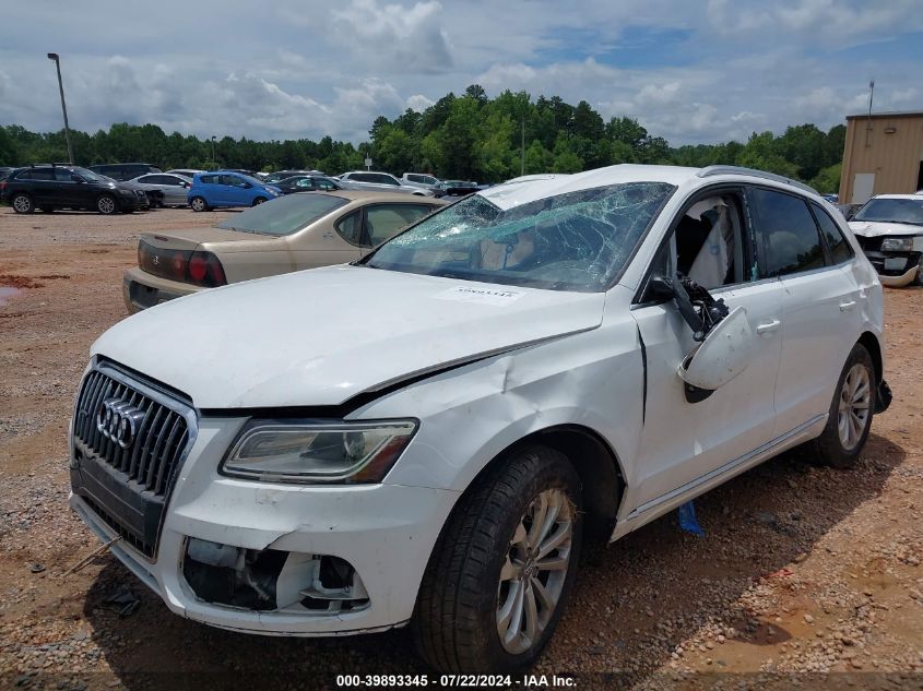 2014 Audi Q5 2.0T Premium VIN: WA1CFAFP1EA002163 Lot: 39893345