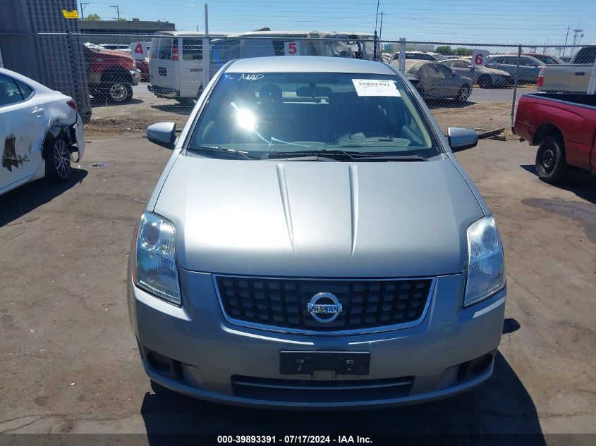2007 Nissan Sentra 2.0 VIN: 3N1AB61E37L680424 Lot: 39893391