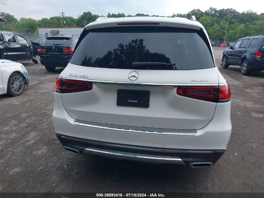 2020 Mercedes-Benz Gls 450 4Matic VIN: 4JGFF5KE0LA264165 Lot: 39893416