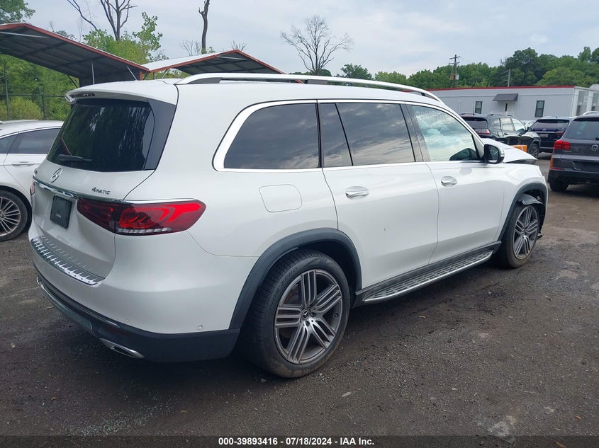 2020 Mercedes-Benz Gls 450 4Matic VIN: 4JGFF5KE0LA264165 Lot: 39893416