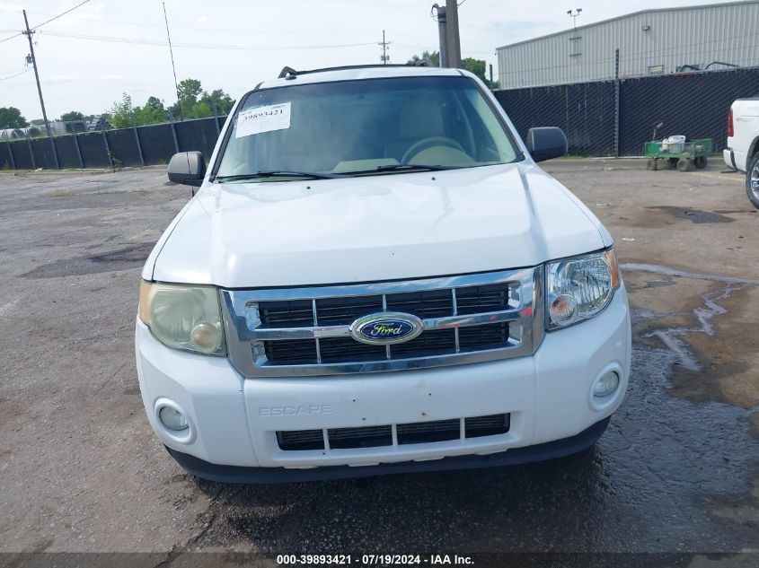 2012 Ford Escape Xlt VIN: 1FMCU9DG8CKA44992 Lot: 39893421