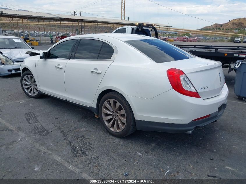 2013 Lincoln Mks VIN: 1LNHL9DK4DG612611 Lot: 39893434