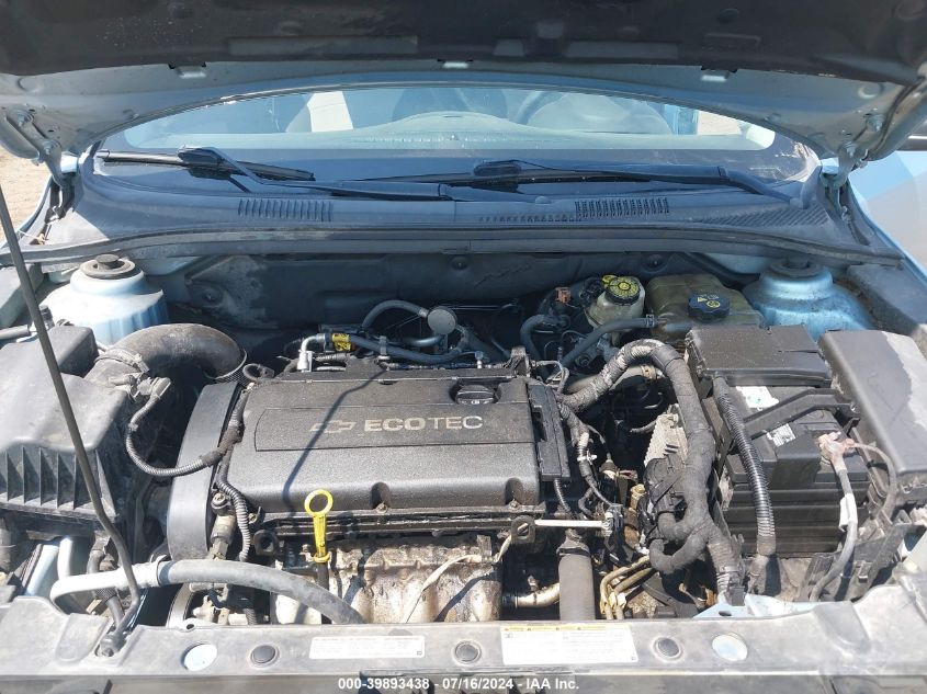 2011 Chevrolet Cruze Ls VIN: 1G1PC5SH6B7299728 Lot: 39893438