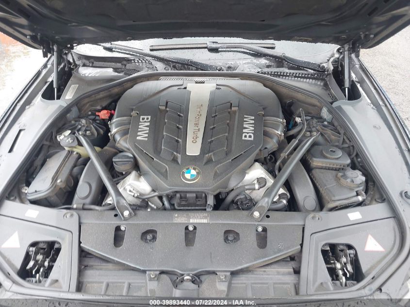 2012 BMW 550I xDrive VIN: WBAFU9C57CDY70056 Lot: 39893440